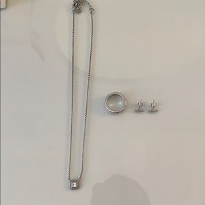 Chloe + Isabel Jewelry - Chloe and Isabel silver stone set Chloe + Isabel Jewelry - Chloe and Isabel silver stone set